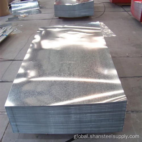 Galvanized Steel Plate DIN DX51D Galvanized Steel Plate Supplier
